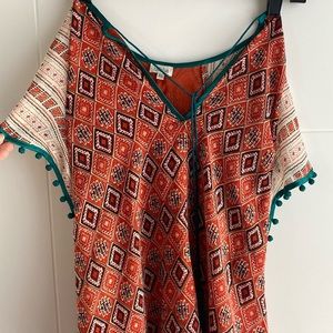 Boho Talitha 💯 SILK Top